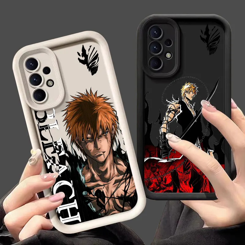 

Bleach Anime Ichigo Kurosaki Case For Samsung Galaxy A55 5G A54 A35 A53 A52 A34 A12 A13 A14 A15 A16 A21S A25 A32 A33 Phone Cover