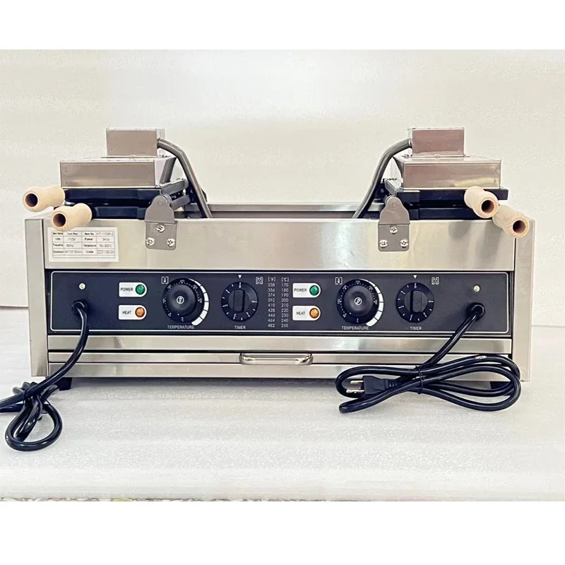 ¡Alerta de croissants escamosos! Receta casera para mantequilla, máquina Taiyaki eléctrica comercial en forma de pez (boca cerrada), alta capacidad