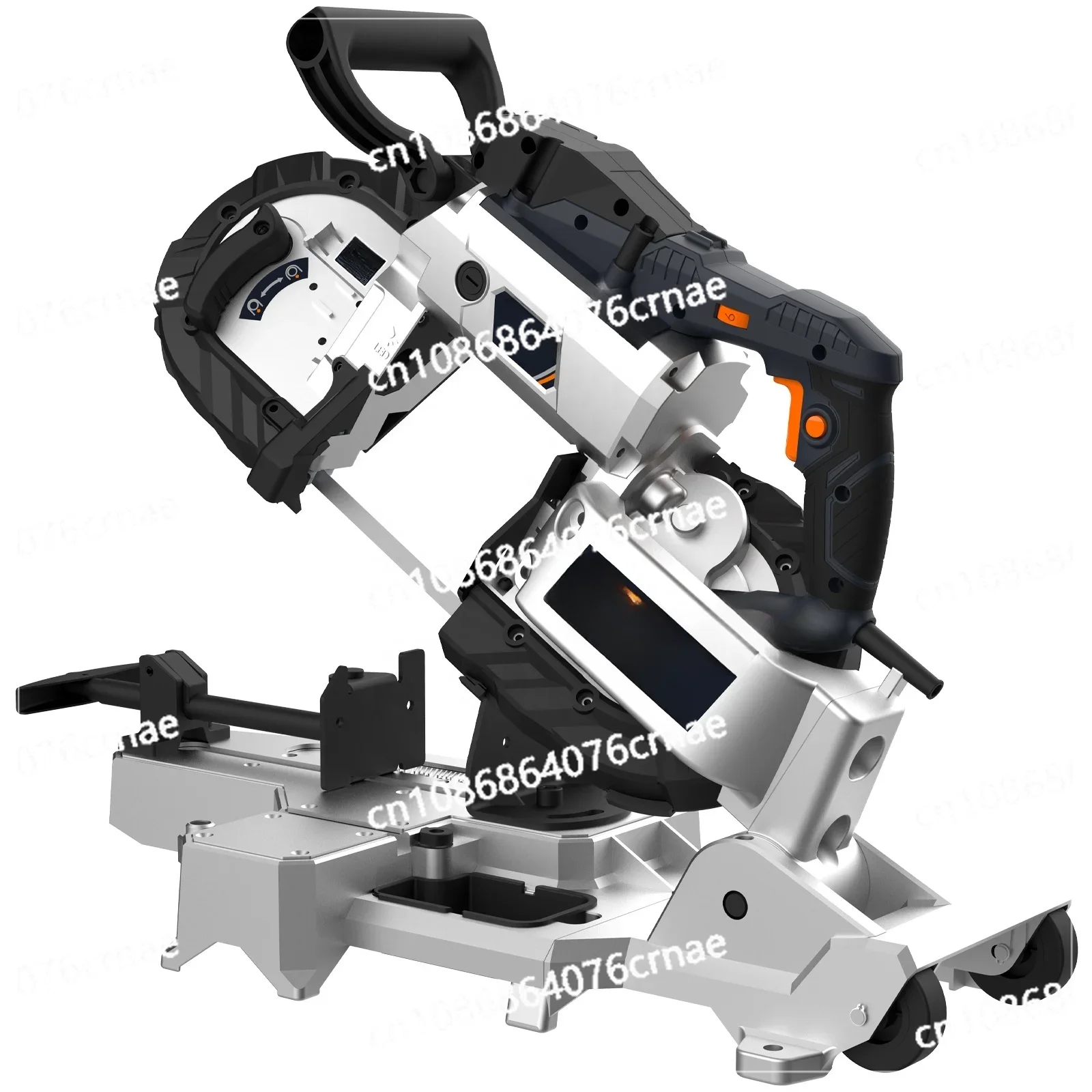 

Portable Power Band Saw with Base Deep Cutting Variable Speed Handheld Automatic Multi-Purpose