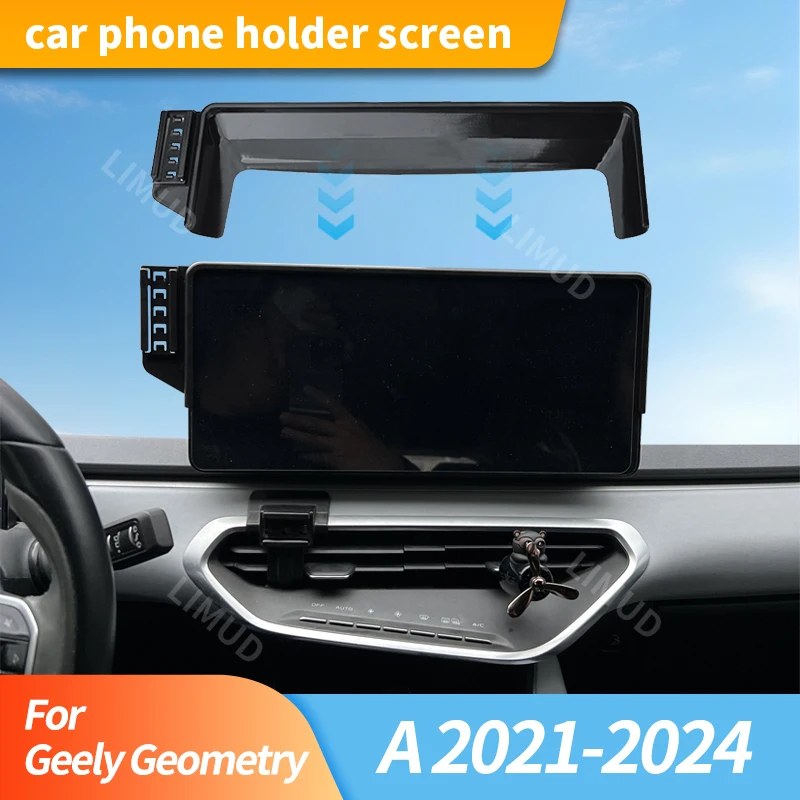 

Car Phone Holder For Geely Geometry A 2021-2024 12.3-Inch Screen Navigation Holder That Can Be Installed On The Navigation Stand