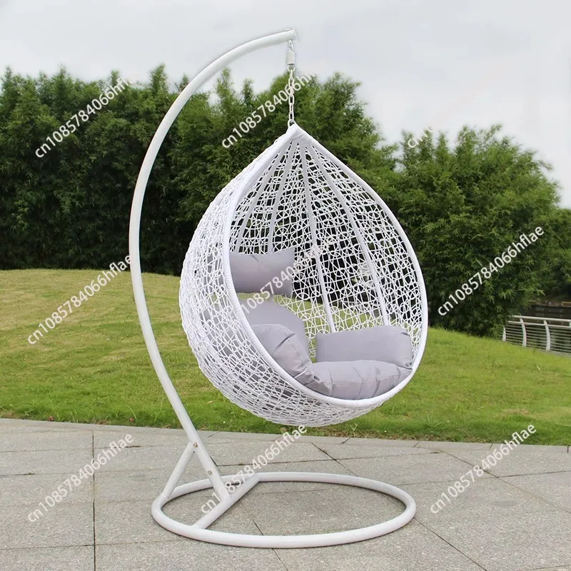 High Cost-Effective Modern Outdoor Rattan Furniture, Patio Rocking Chair & Hanging Swing Chair