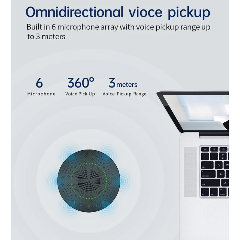 블루투스 컴퓨터 회의 무선 마이크 및 스피커, 사무실 비즈니스 화상 회의용, G95 Pro