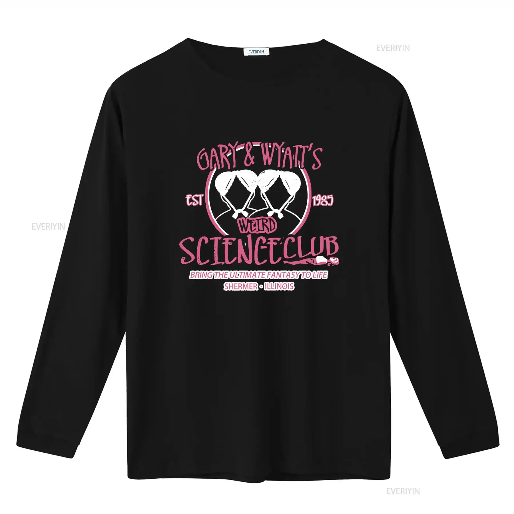 Gary Wyatt's Weird Science Club T Shirt Retro 80s Movie Inspired Cult Classic for Fans Shermer Illinois Est 1985 vintage Unisex