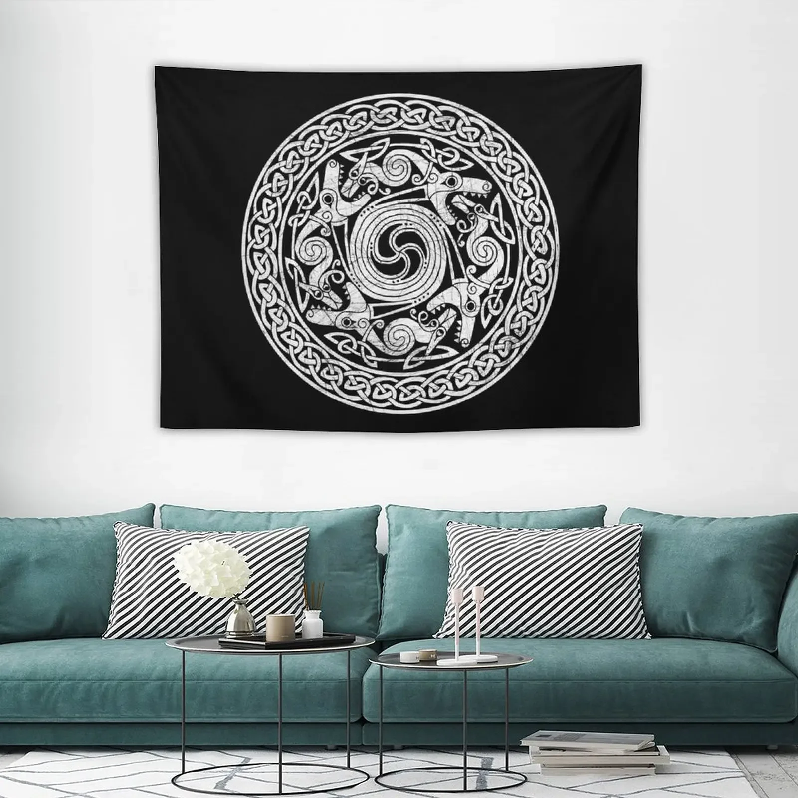 

Celtic Pattern 2 (Celts) Tapestry Home Decor Aesthetic Decoration Home Wall Decor Room Design Tapestry