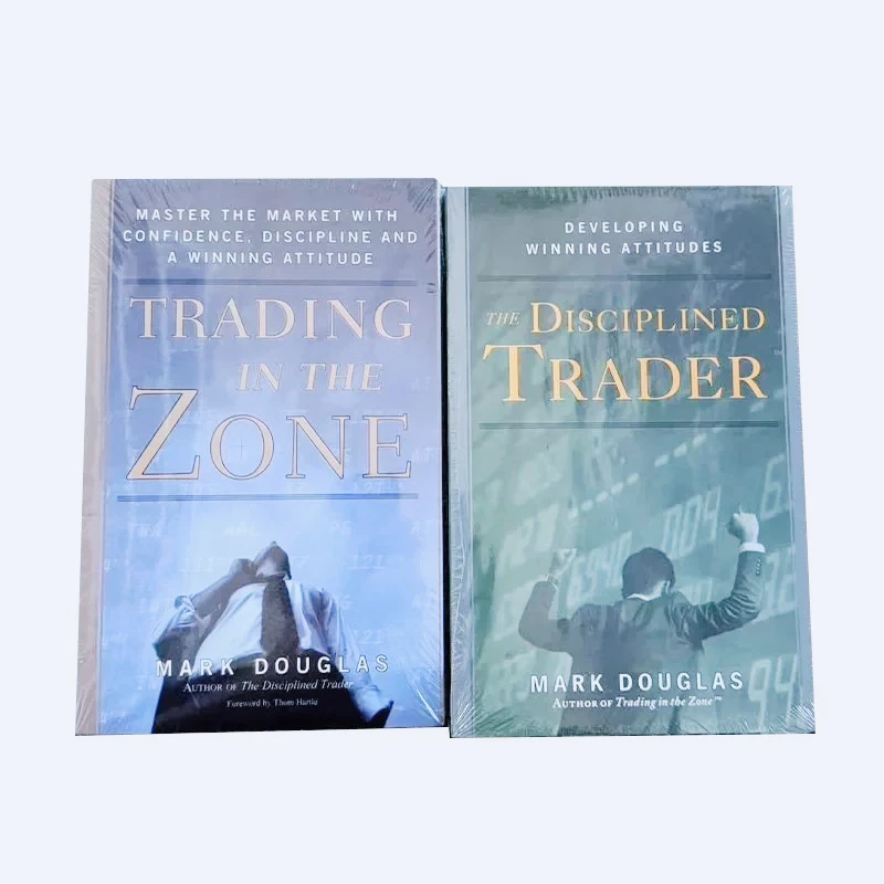 

Книга Трайдер в мягкой обложке на английском языке Mark Douglas Trading, новые 2 книги в зоне и дисциплине