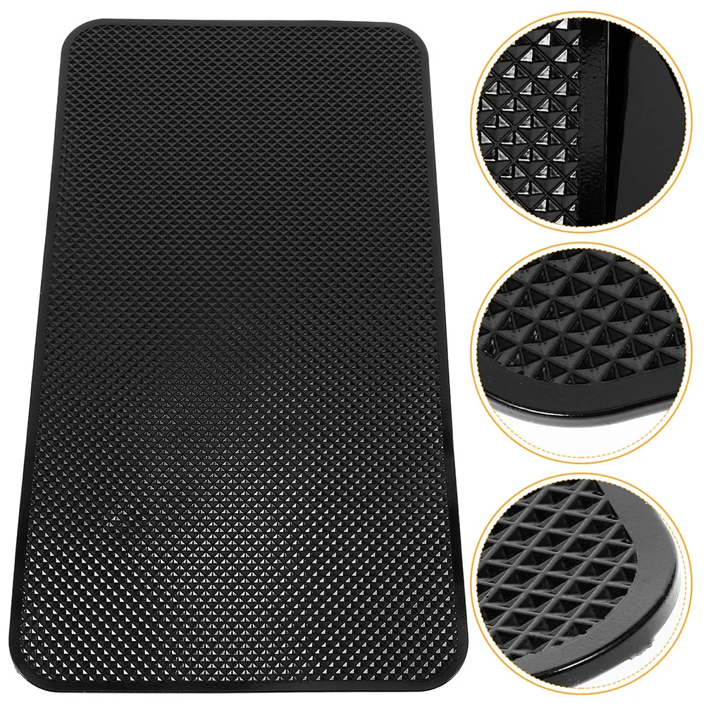 

Car Dashboard Anti-Slip Mat Large Non-Slip Pad for Cell Phone Keys Sunglasses High-Temperature Resistant Soft Silicone Dashboard