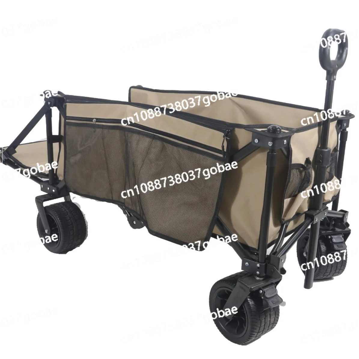 

Camper cart Foldable outdoor storage trolley Picnic cart Camp cart Stall cart