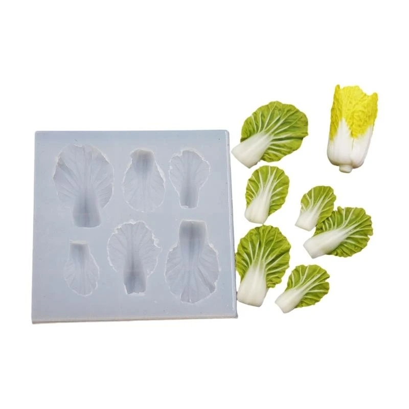 

Practical Silicone Vegetable Mould for Crafting Miniature Models Portable Accessory for Artists and Teachers
