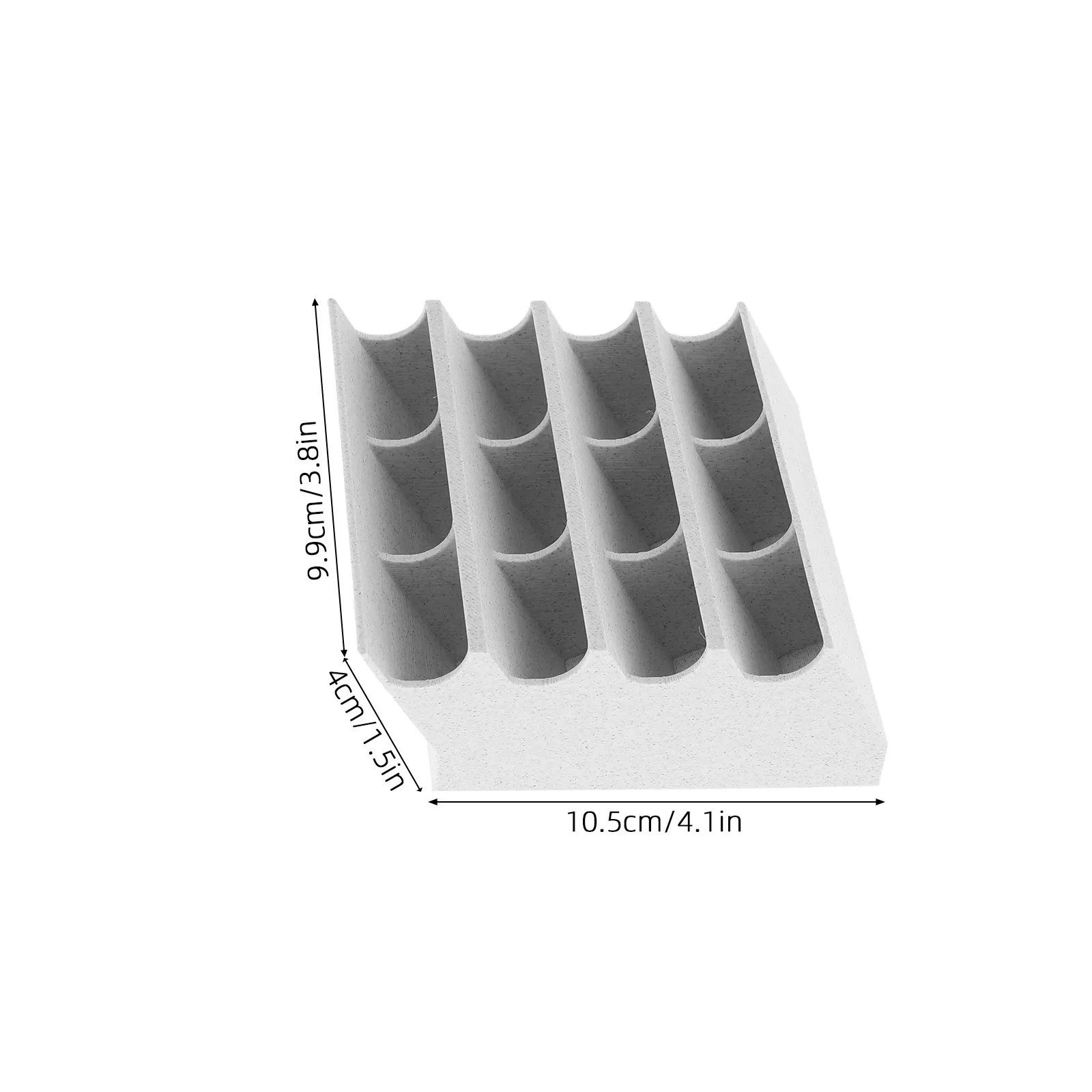 12-Slots Blade Organizer for Barbers Compact Razor Storage Box Multi-Slot Grooming Tool Case Bathroom Storage Razor Blade Holder