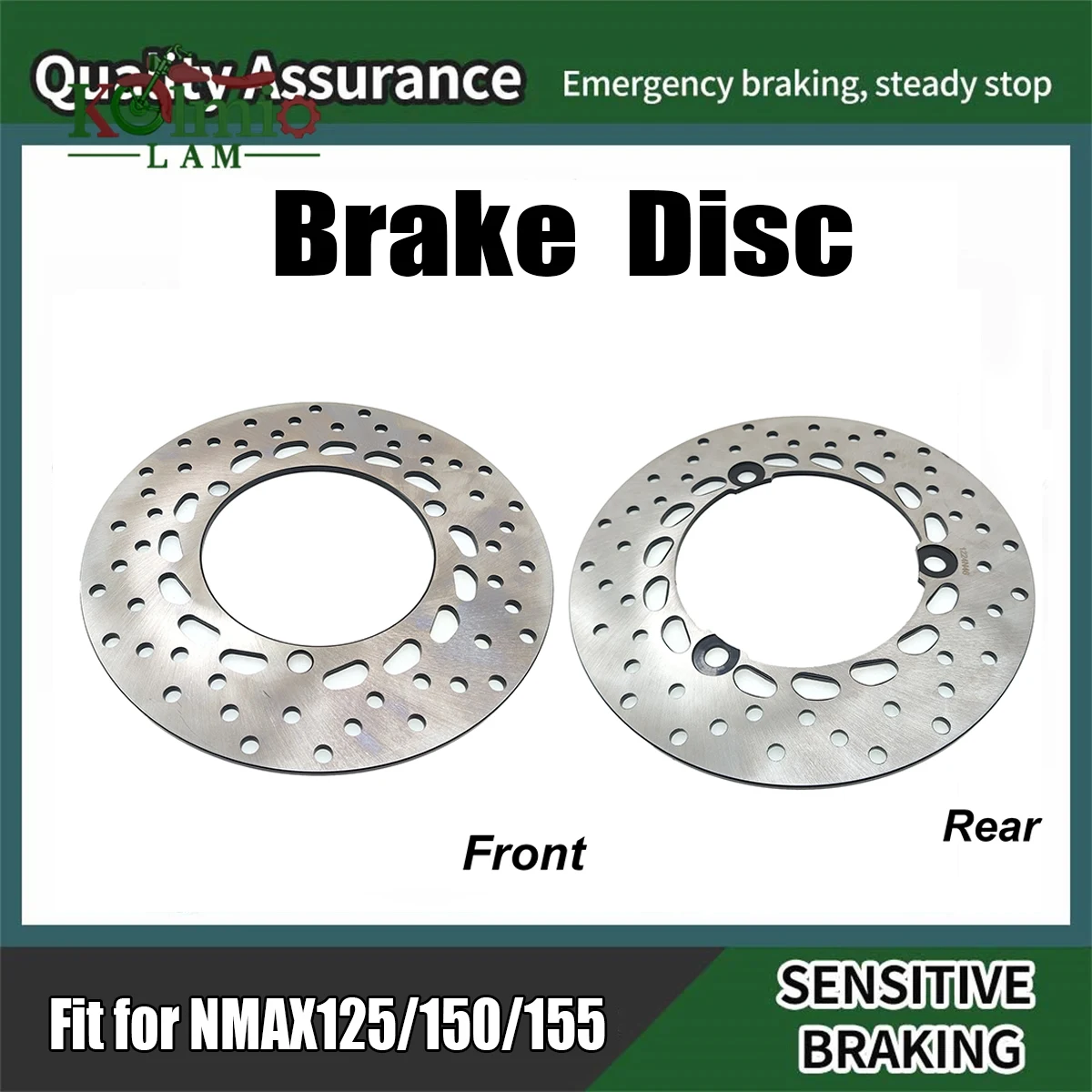 Подходит для YAMAHA NMAX 125 NMAX 155 NMAX 150, ротор заднего тормозного диска мотоцикла N-MAX 125 NMAX 155 150 GPD 125 150