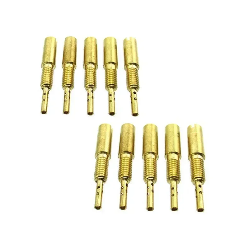 Carburetor Slow Jets #15-25 #30-40 For Mikuni 34 HS40 HSR VM28/486 TM40 Carburetor Jet #15-17.5-20-22.5-25-30-32.5-3