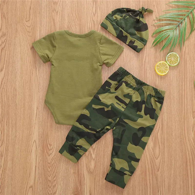 : Baby Camouflage Outfit Set 4