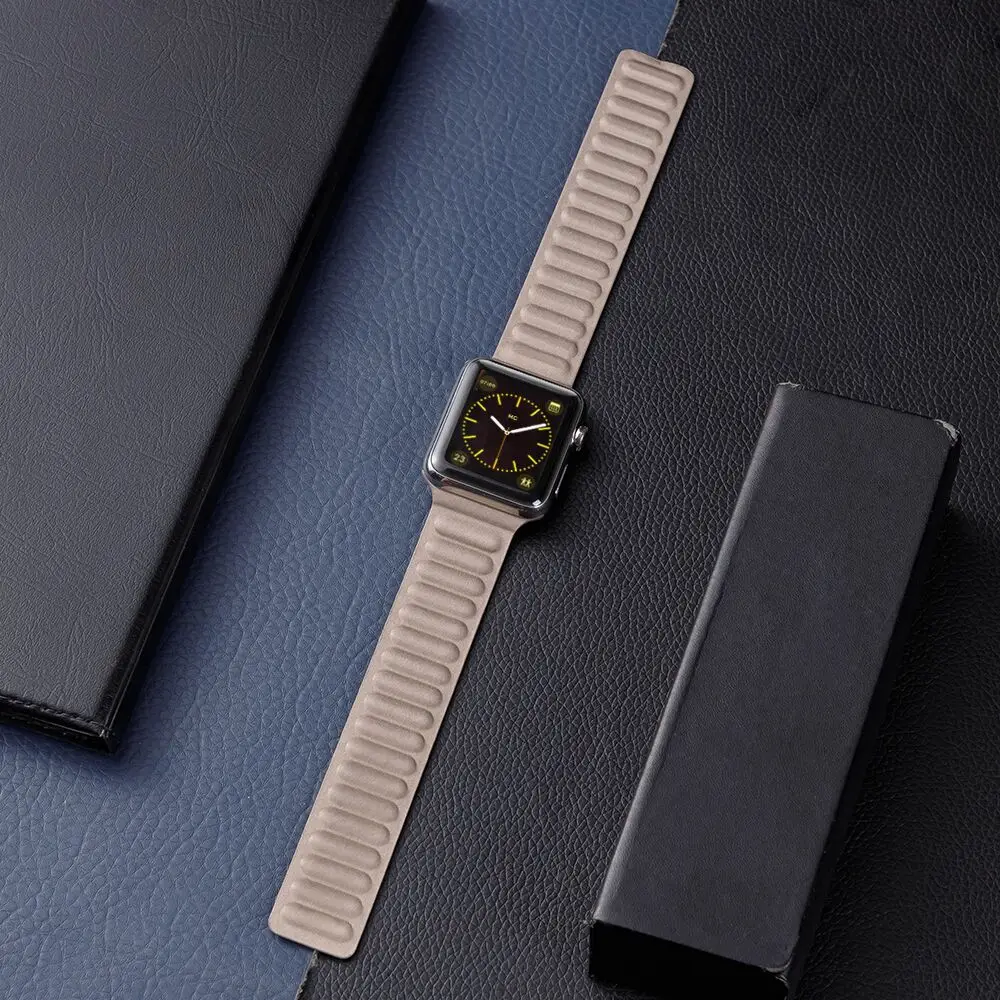 New FineWoven strap For Apple Watch Ultra Band 49mm 45mm 40mm 41mm 42mm 38 44 mm Original Magnetic Loop Bracelet IWatch 6 7 8 SE