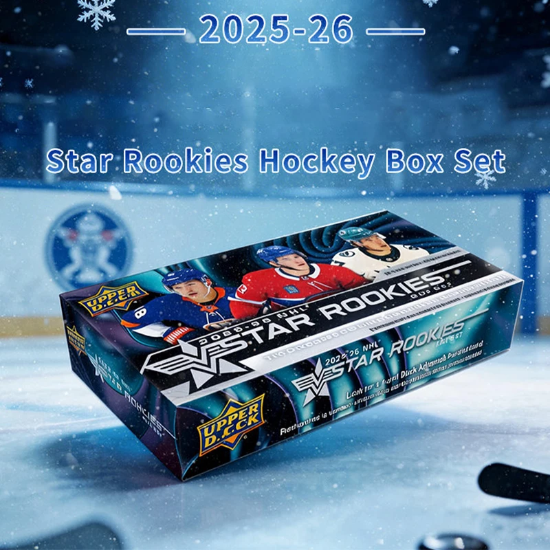 

2025-2026 Upper Deck NHL Star Rookie Box Set Ice Hockey Card Rookie Parallel Autograph Rare Card Limited Collectibles Game Cards