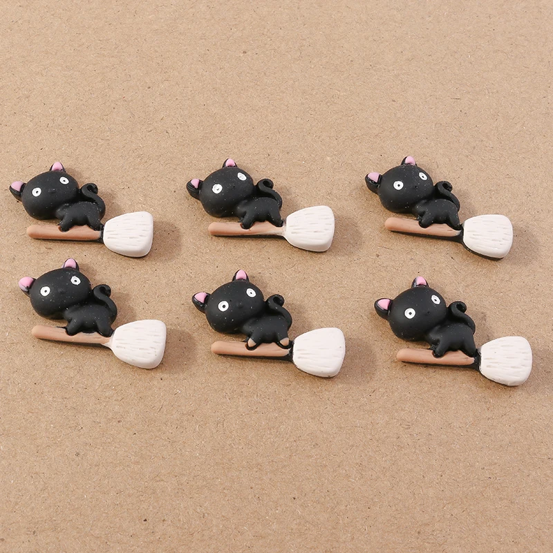 10 teile/los mischen niedlichen Halloween Tier flachen Rücken Harz Cabochons Scrap booking DIY handgemachten Schmuck Handwerk Dekoration Zubehör – Detail 4