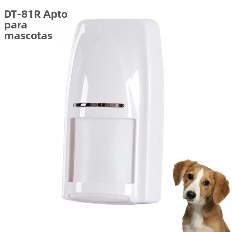 Detector PIR de doble tecnología para mascotas, enfoque de 433Mhz/868Mhz, DT-81R, microondas, Compatible con alarma Wifi Meian ST-VGT HA-VGW