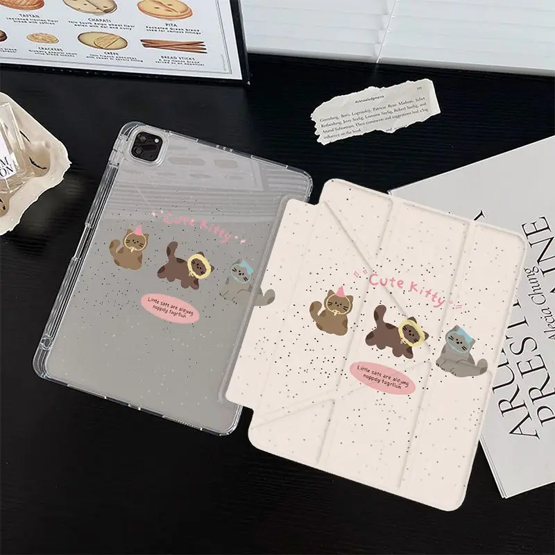 Anti-Bending 3+Y Fold Case For Redmi Pad Pro 12.1 Xiaomi Pad 5/6/7 11 inch Redmi Pro2 2025 12.1 Redmi Pad SE 11 inch