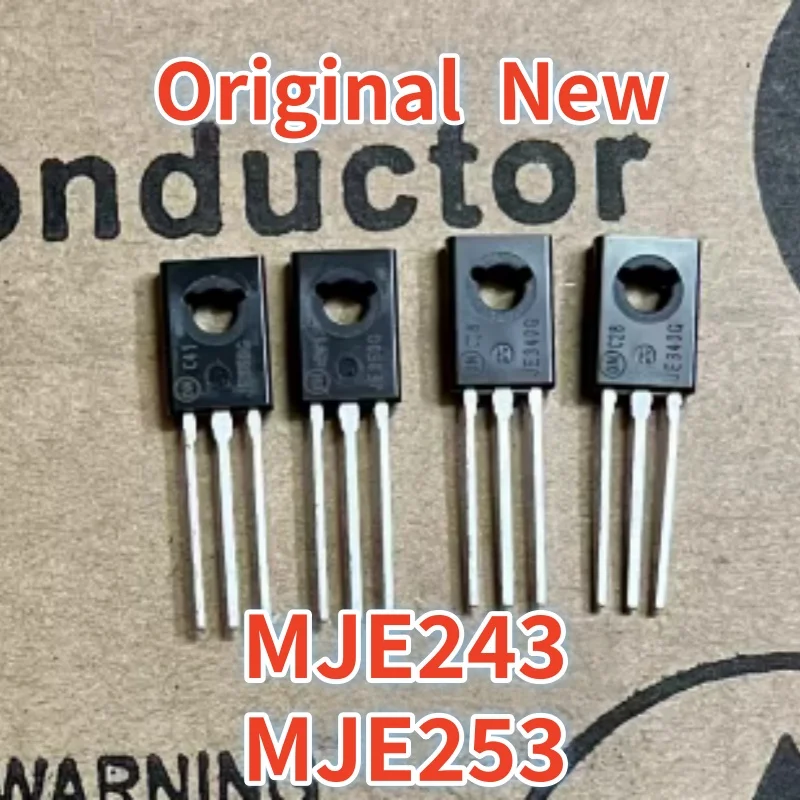 

10 пар MJE243 MJE253 JE243G JE253G, оригинальные, абсолютно новые, подлинные.