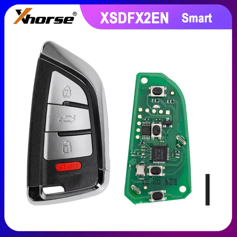 

XHORSE XSDFX2EN Small Knife Style 4 Buttons XS Series Universal Smart Key 1pcs