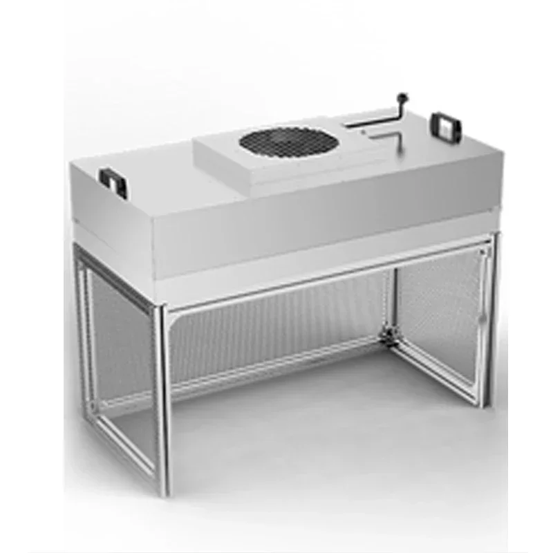 Banc de travail pour livres à niveau FFU 100, machine à écran tactile, antistatique, ultra-propre, console de ligne d'atelier, 220V