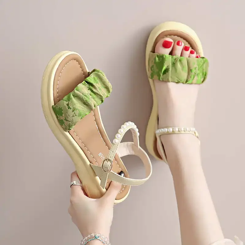

Thick Heeled Playform Shoes Luxury Women Slippers Flip Flops For Shower Sport Sandals Women Sneakers Low Prices Cheap