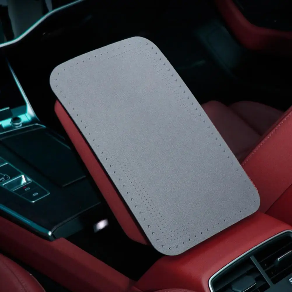 Car Armrest Storage Box Mat Center Console Protector Wear Resistant Waterproof Anti-Scratch Car Center Console Pad Accessories