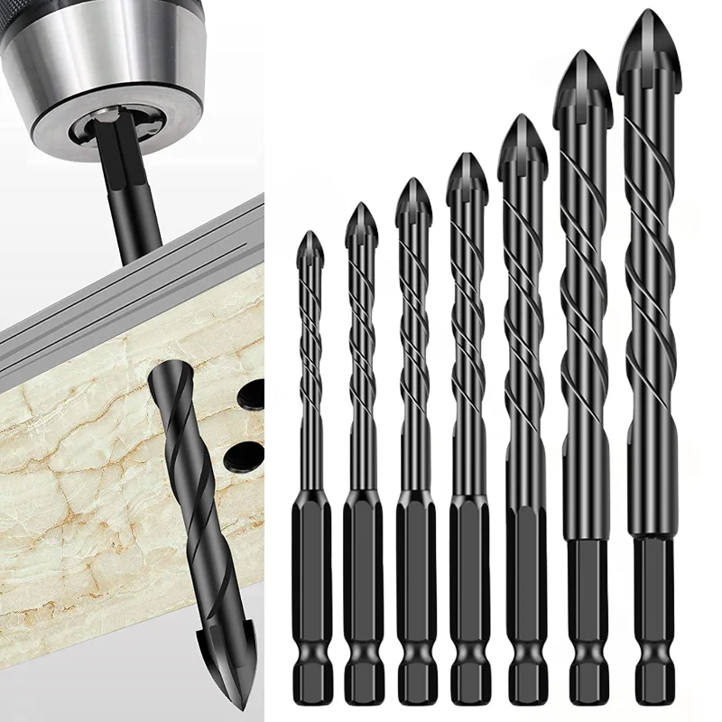 3-12mm beton matkabı Bit 1/4 