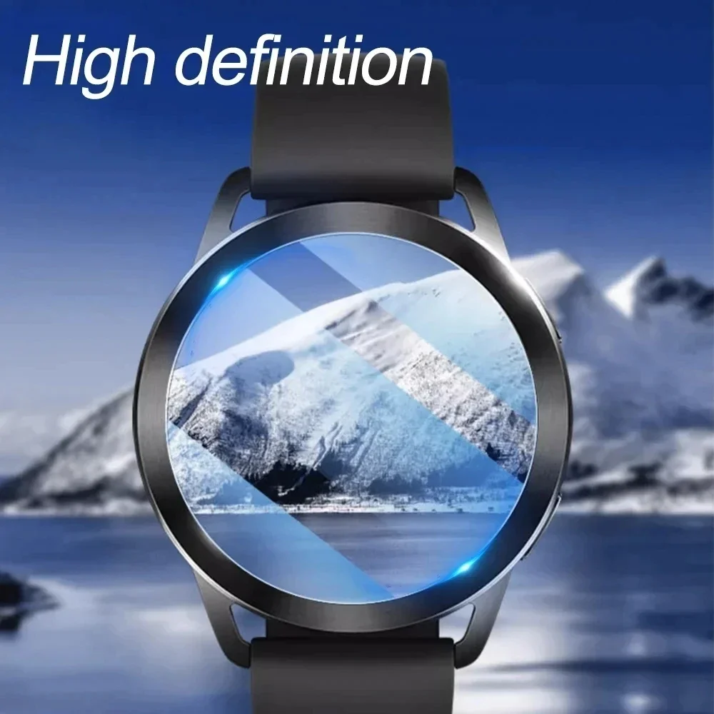 Xiaomi Mi Watch用強化ガラス保護フィルム,スマートウォッチ用強化ガラスプロテクター,s3