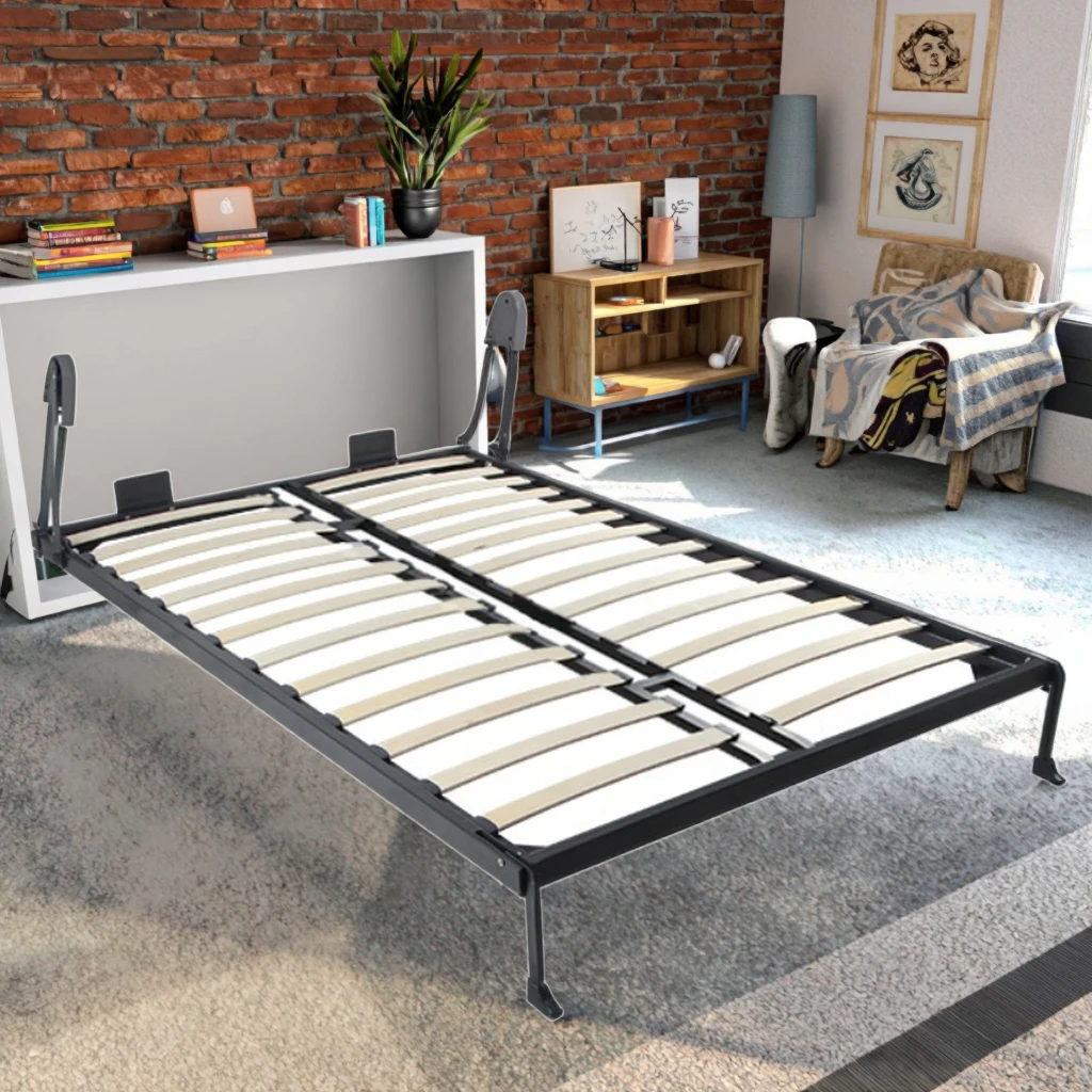 Best Price Factory Direct Professional Simple Oak Wall Bed Customizable Foldable Murphy Bed for Homepromote sales