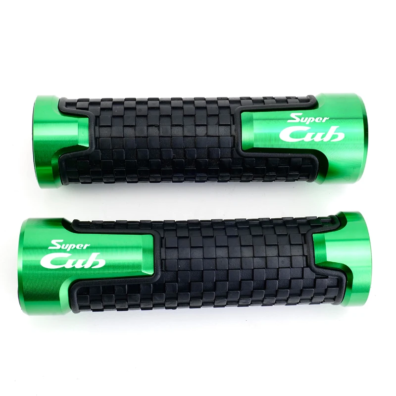 جديد دراجة نارية 3D مقود نهاية الوزن المقود القبضات غطاء التوصيل لهوندا سوبر شبل C70 90 110 C125 CT125 #6