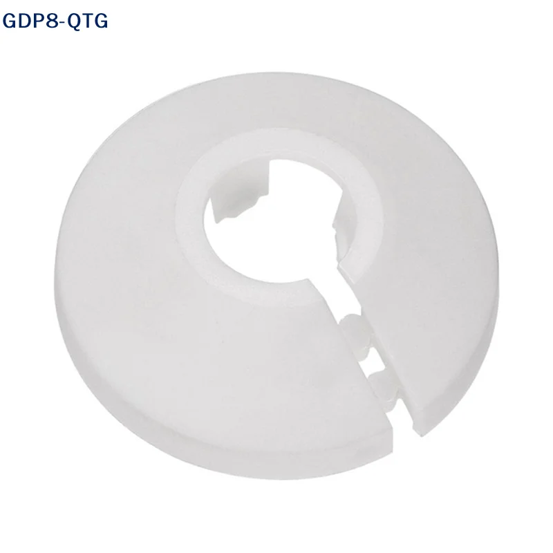 

HOT! 5Pcs Radiator Pipe Collars Shower Faucet Angle Valve Pipe Plug Decoration Cover Snap-on Plate Kitchen Faucet Accessories