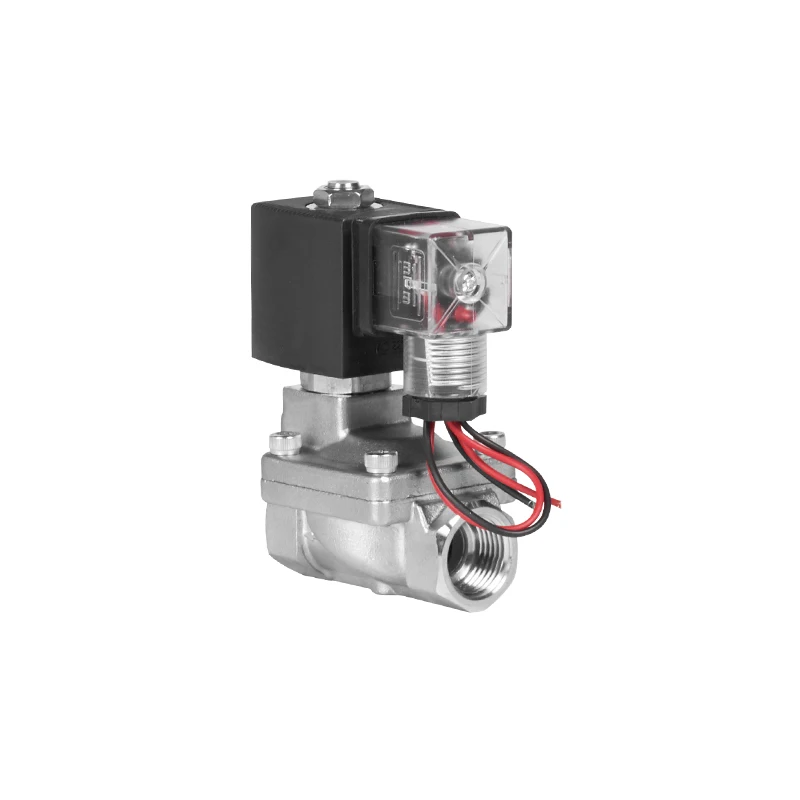

Customize Moisture-proof High-pressure Resistant Solenoid Valves 304 Stainless Steel Normally Closed Solenoid Valves for Water
