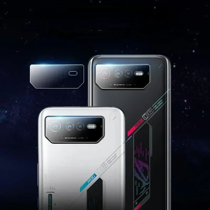 Dla Asus Rog Phone 6 7 Pro Ultimate Clear Ultra Slim Back Camera Lens Protector Cover Miękka folia ochronna ze szkła hartowanego
