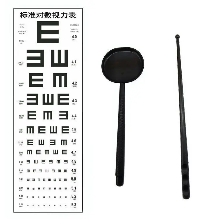 Eye Chart Medical International Standard Thickened E C Type Logarithmic Waterproof Myopia Test For Adults And Kids