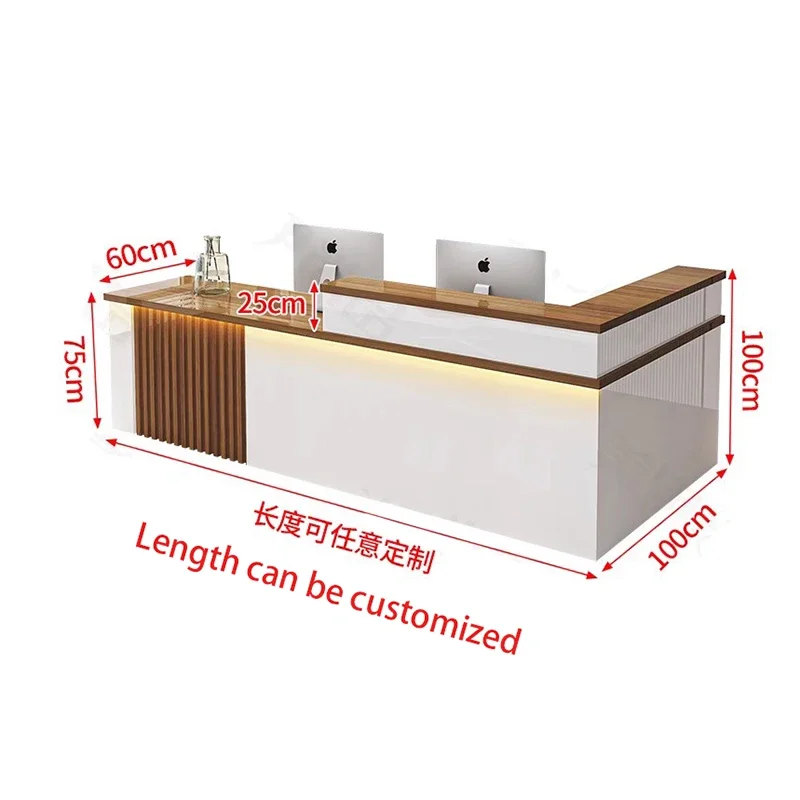 عرض مكاتب الاستقبال مكتب صالون فاخر الحديثة مكاتب الاستقبال Purpito الجمال الشمال استقبال Negocio الأثاث التجاري