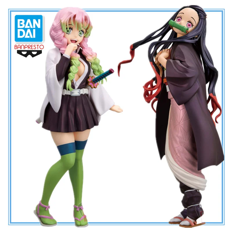 

Original Banpresto Demon Slayer Shining Charm Kamado Nezuko Kanroji Mitsuri PVC Model Dolls Toy Gift Collect Boxed Ornaments