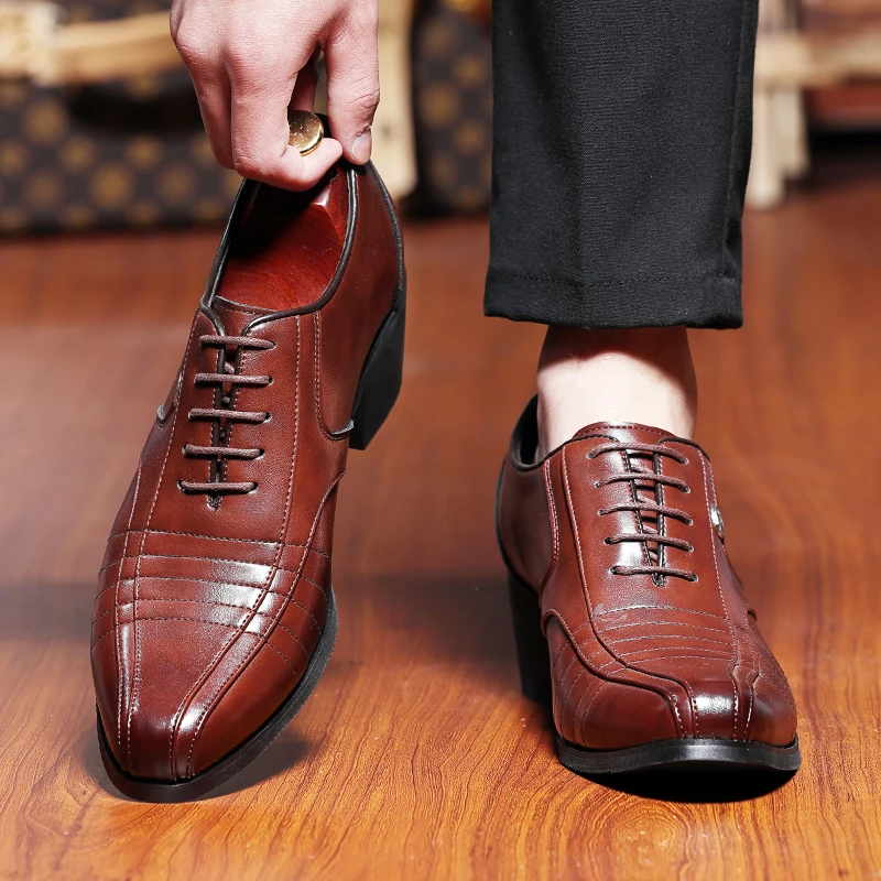 Scarpe formali da uomo retrò c - Men Shoes High recensione e prezzo