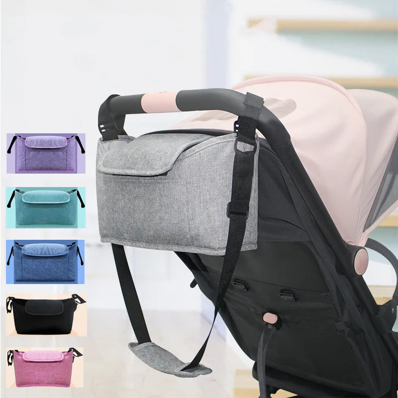 

Baby Stroller Storage Bag Outdoor Organizer Travel Hanging Bags Baby Stroller Accessories