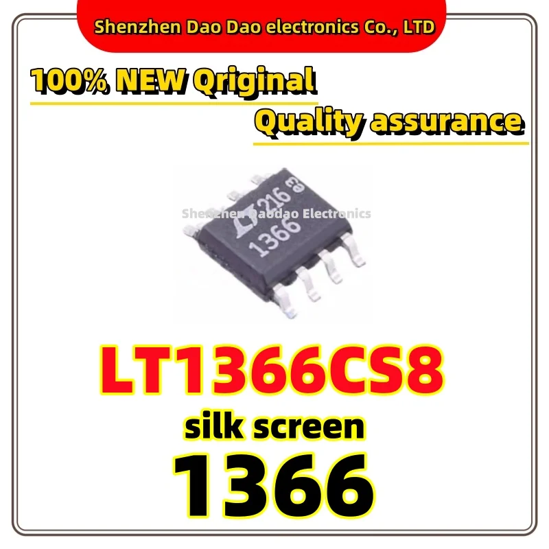 

LT1366CS8 silk screen 1366 LT1366 #TRPBF SOP-8 dual operational amplifier chip IC new original