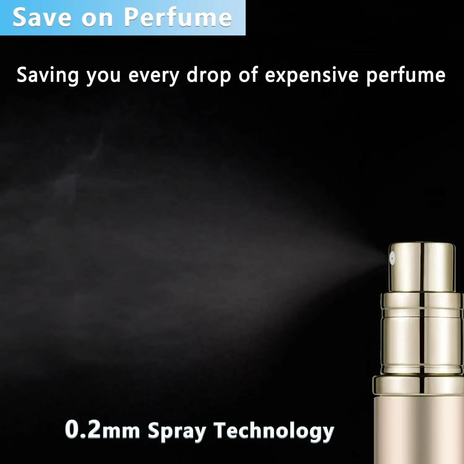 Refillable Perfume Spray Travel Bottle 3-Piece Set 5ml Leakproof Luxury Travel Perfume Refillable Bottle, Portable Perfume Spray