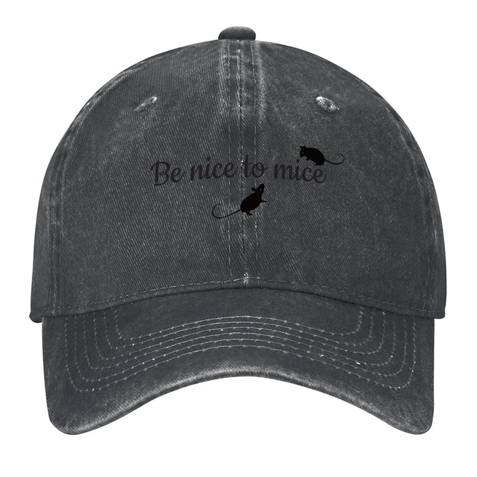 

Be nice to mice (темный на свете) Бейсбольная кепка Роскошная шляпа Роскошная мужская кепка тактическая кепка для гольфа Женская пляжная аутлет Мужская