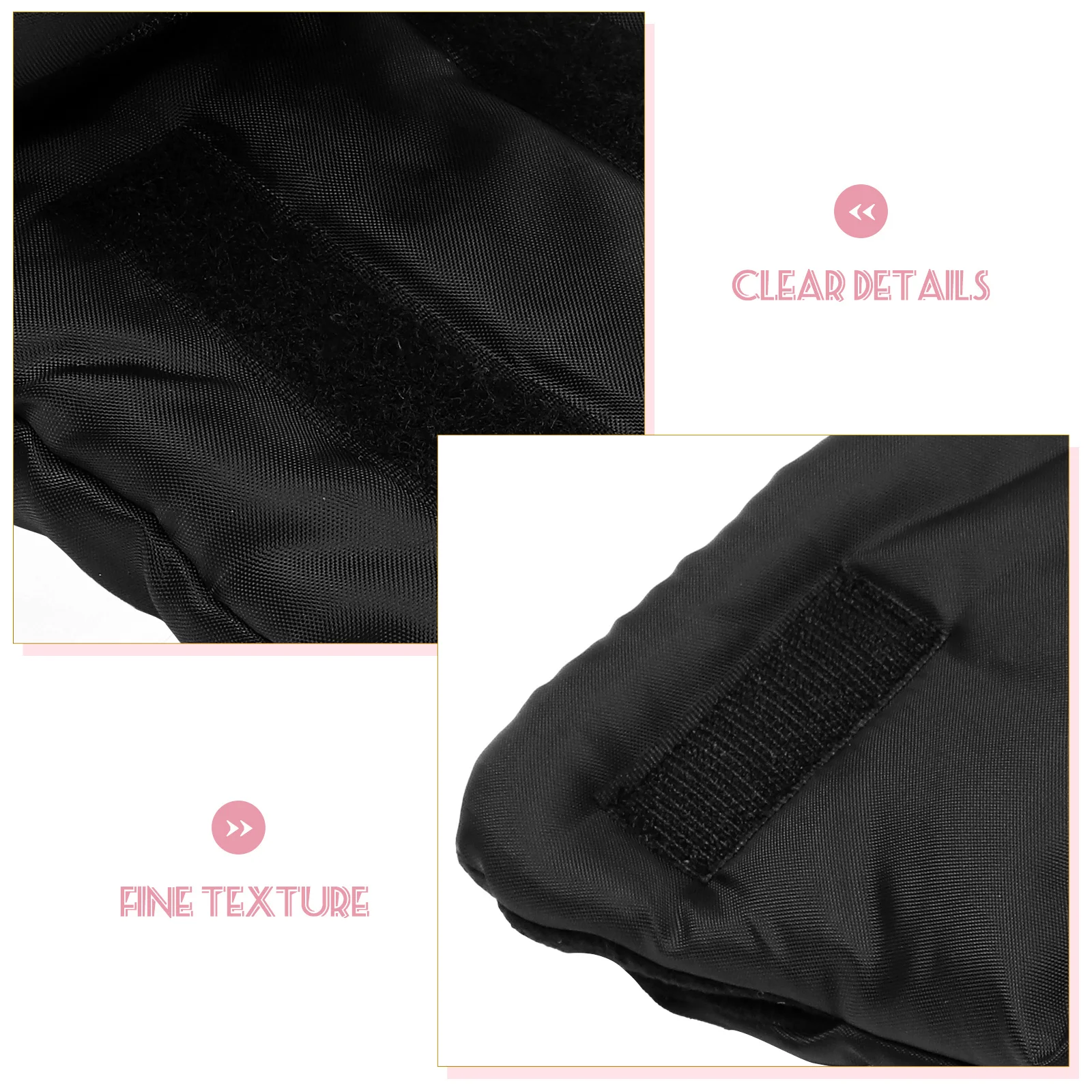 

1 пара теплых ветрозащитных утепленных рукавиц для прогулочной коляски, зимние съемные манжеты для рук для прогулок на улице