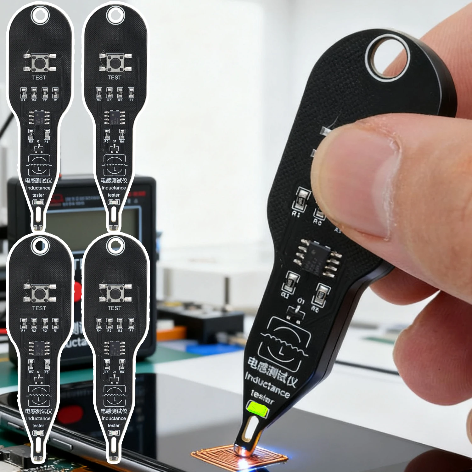 اللوحة الأم لفائف تستر مغو كاشف أداة إصلاح الحث تستر الكهرومغناطيسي التعريفي خطأ سريع تحقق أدوات إصلاح