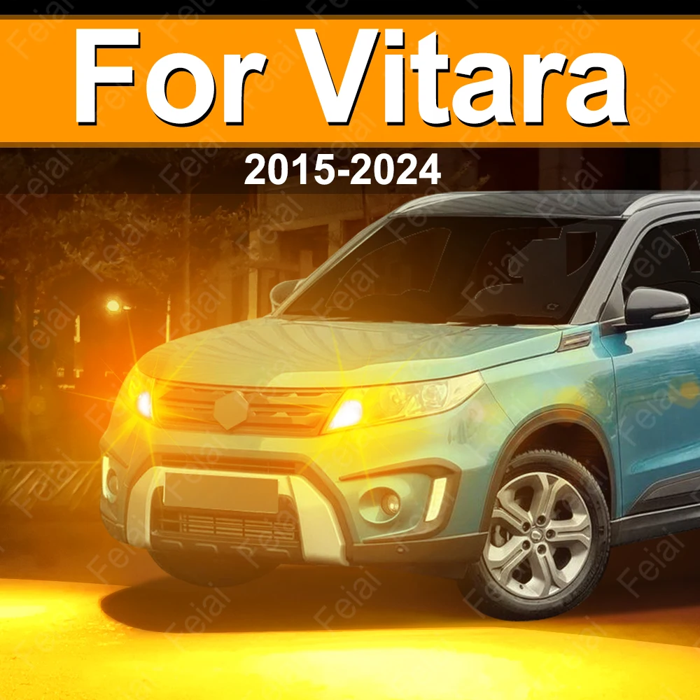 

LED Turn Signal Lights For Suzuki Vitara Accessories LED Indicator Bulb Amber 2015 2016 2017 2018 2019 2020 2021 2022 2023 2024