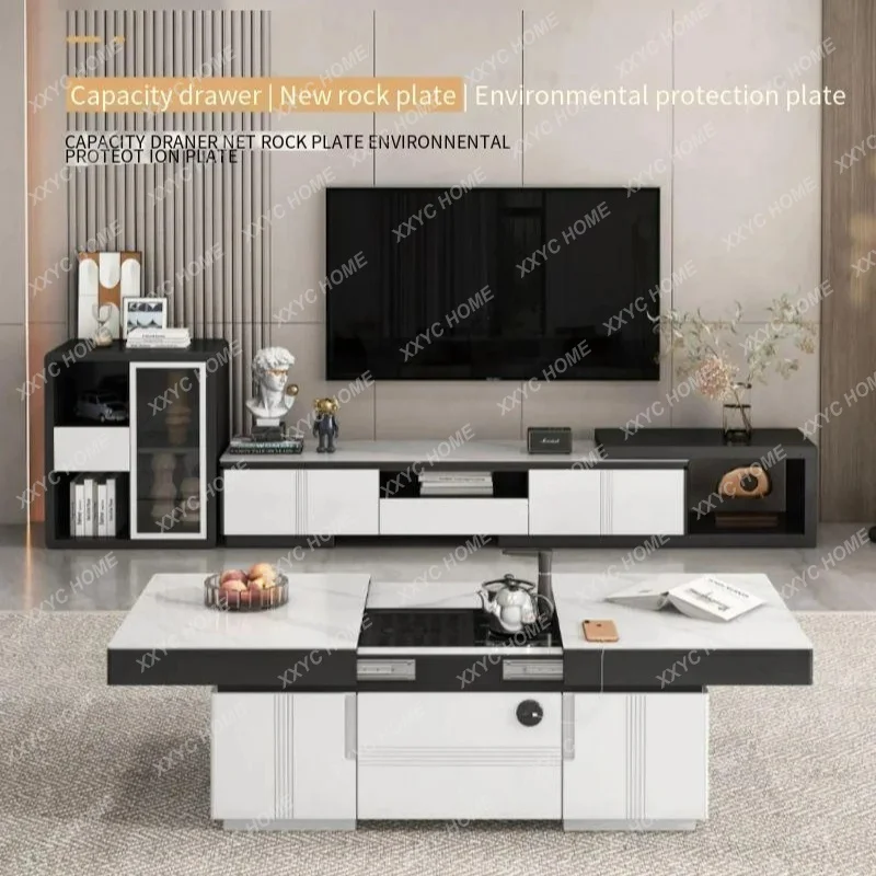 XX  Elevator Coffee Table Extendable  Storage Unique Luxury Coffee Table Muebles De Sala Furnitu