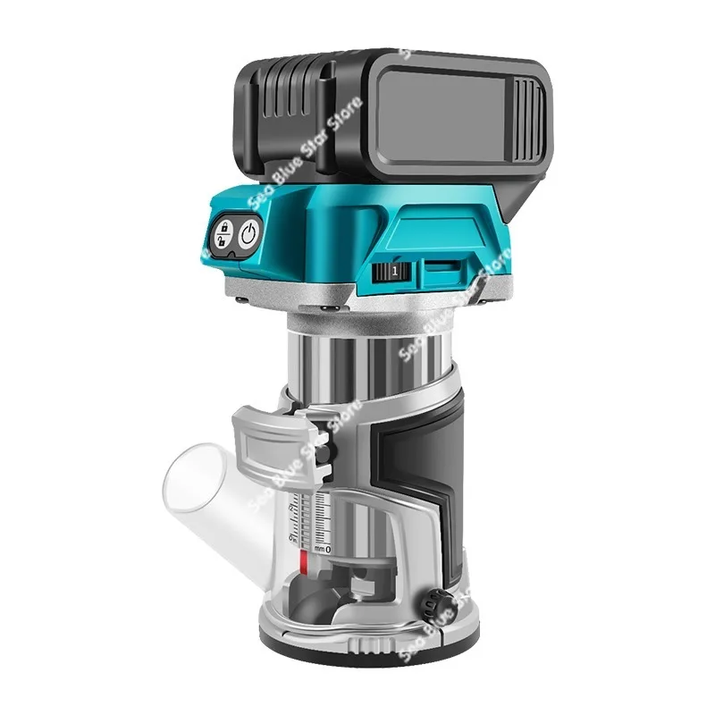 Bakelite milling Multifunctional rechargeable woodworking slotting machine Electric trimming machine Woodworking tools