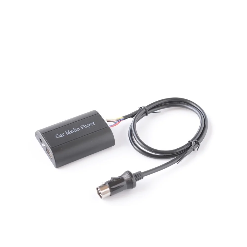 

AUX Adapter for Hyundai Car Audio System 8Pin Radio Input Supports A2DP HFP AVRCP Clear Sound 0.01% Distortion