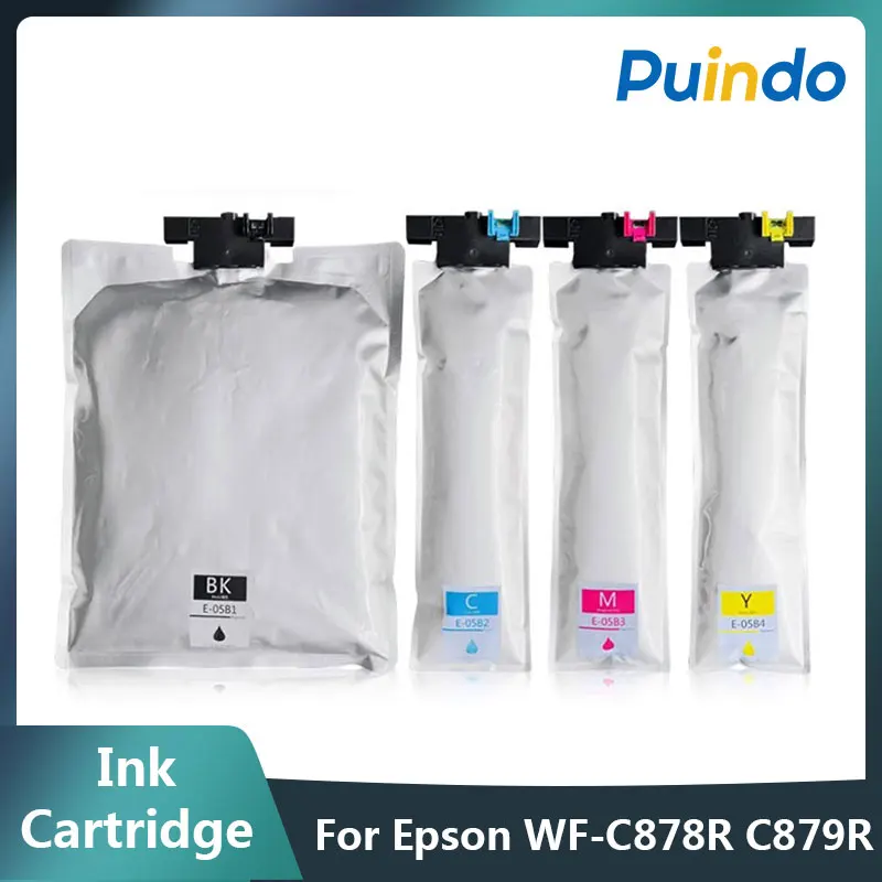 

T05B1 T05B2 T05B3 T05B4 Ink Cartridge For Epson Work Force Pro WF-C878R WF-C879R Printer With Pigment Ink European Edition