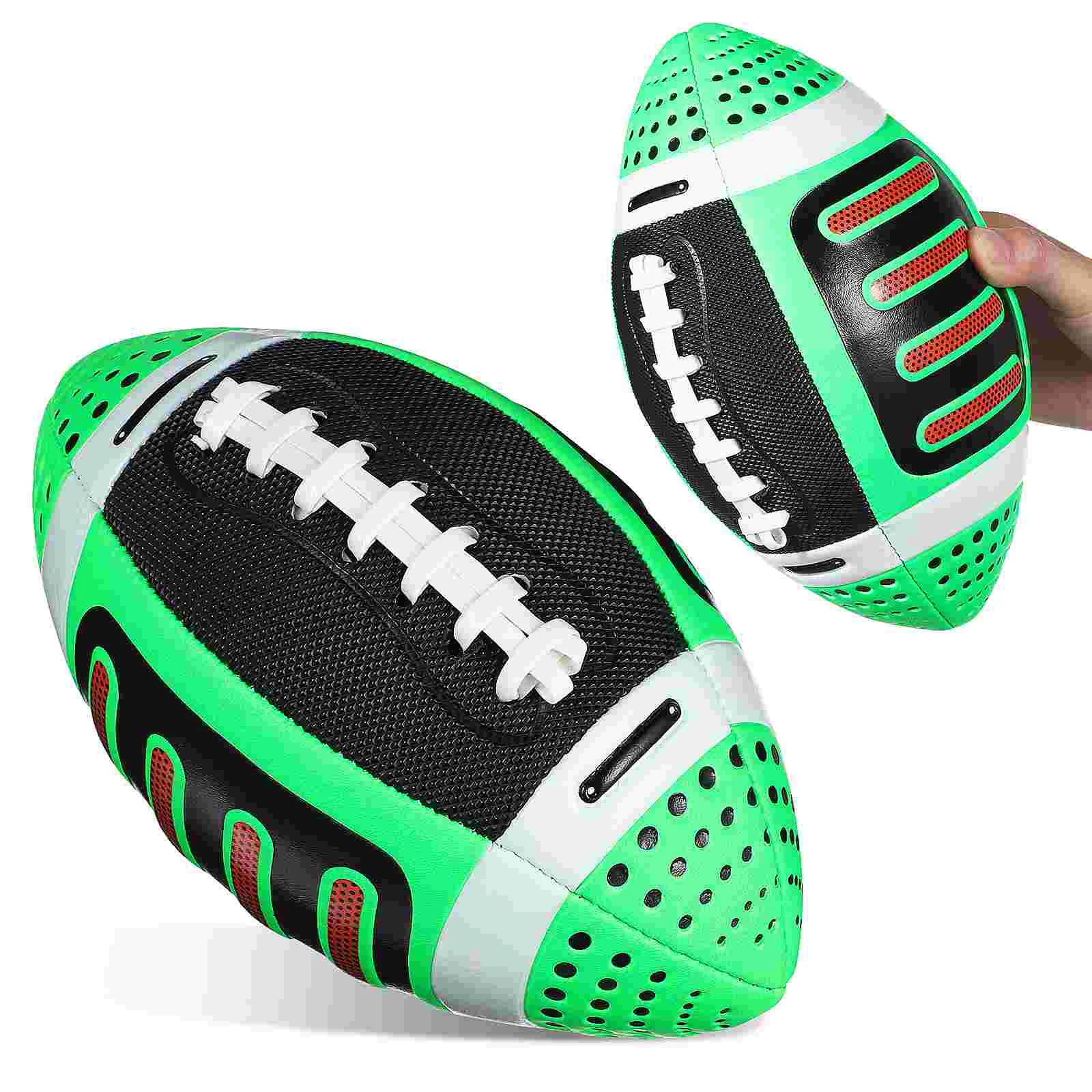 Rugby Ball Football Accessory American Style Mini Exercising Pu Child Training Gear