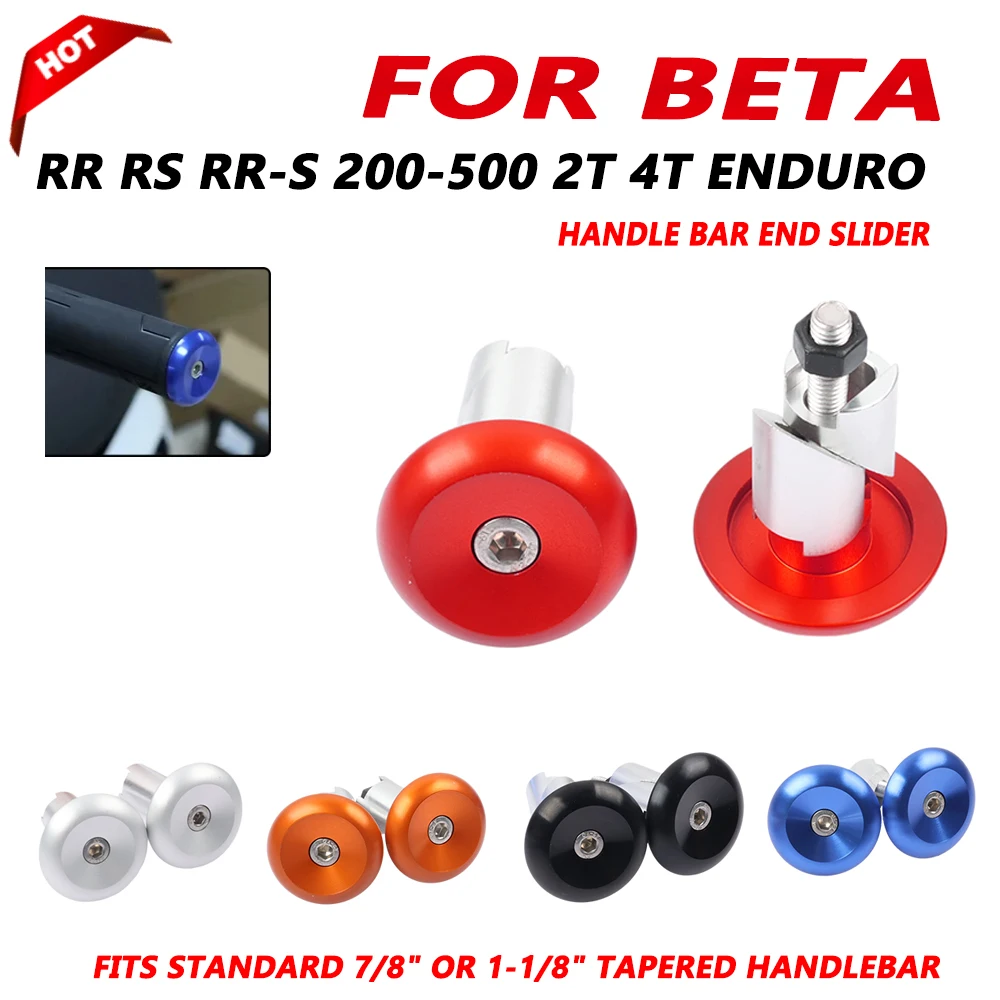 Motorcycle Handlebar End Cap Plug for Beta 200 250 300 350 390 430 430 450 480 498 500 RR RS RR-S 2T 4T Enduro 2023 2024 Parts